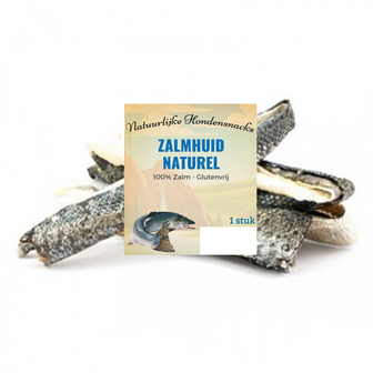 Zalmhuid naturel 150 gram
