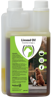 Linseed Oil (Lijnzaadolie) voor honden