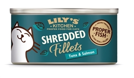 Lily&#039;s Kitchen Tuna &amp; Salmon Shredded Fillets