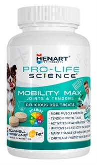 Henart Pro Life Science Mobility Max Hond 100 Tabletten