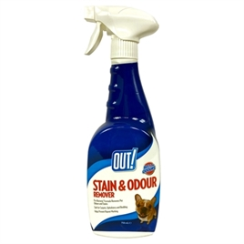 OUT! STAIN &amp; ODOUR REMOVER 750 ML